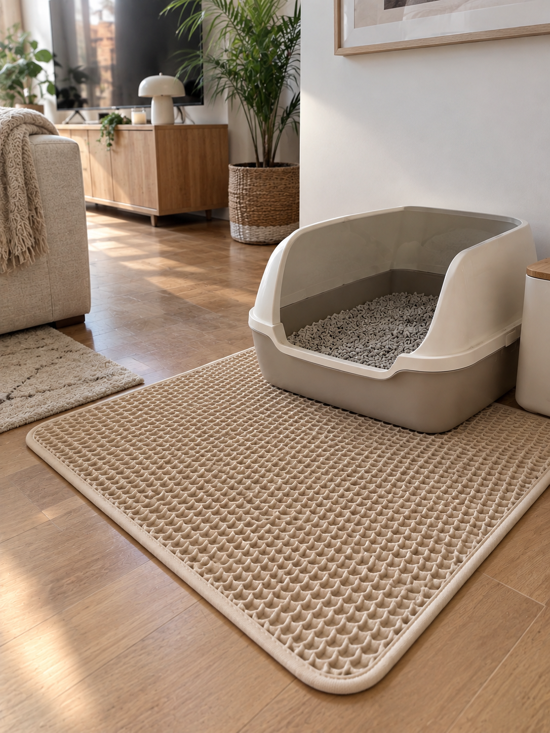 Beige, en el salón